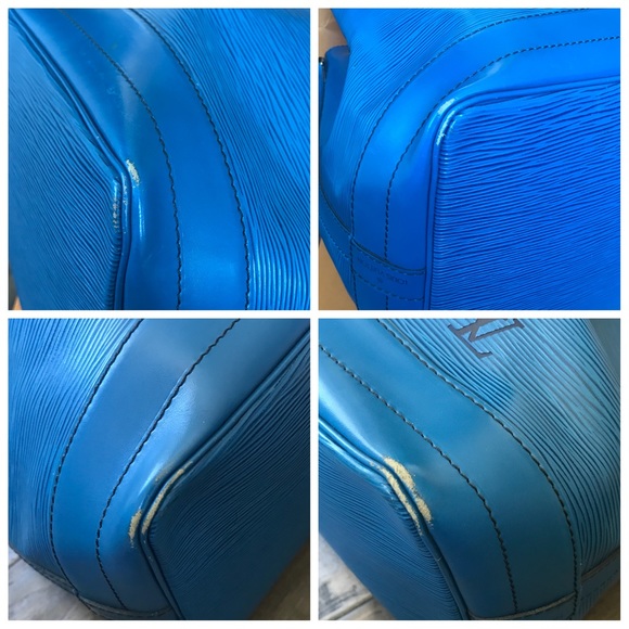 Authentic Louis Vuitton Noe GM Blue - Picture 4 of 8